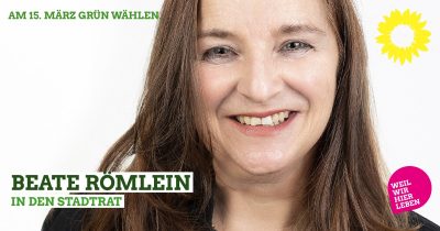 Stadtratskandidatin Beate Römlein, Kommunalwahl Kaufbeuren 2020
