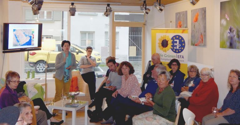 Diskussionsveranstaltung zum Jemen im Regionalbüro Kaufbeuren.
