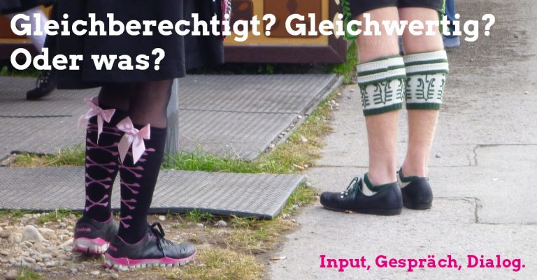 Gleichberechtigt? Gleichwertig?
