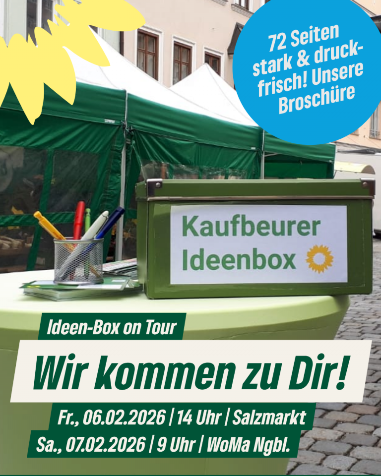 Druckfrisch vor Ort: Unsere Wahlbroschüre ist da!