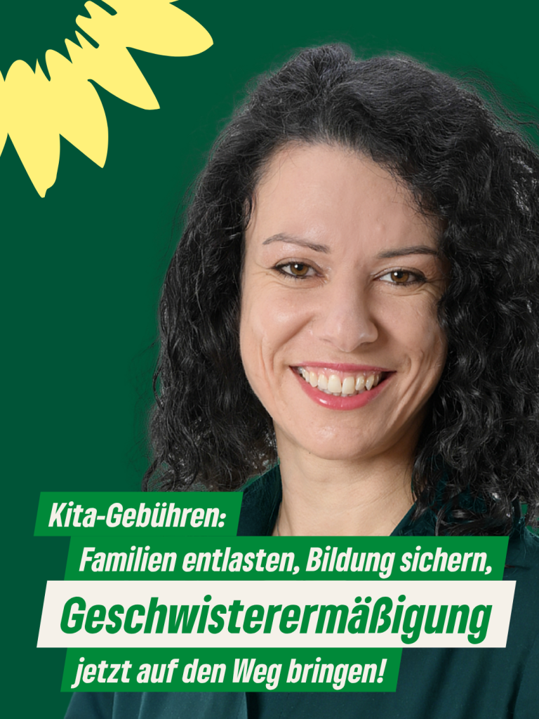 Grüne beantragen Sofortmaßnahme bei Kita-Gebühren: Mehrkindfamilien schützen, soziale Staffelung prüfen