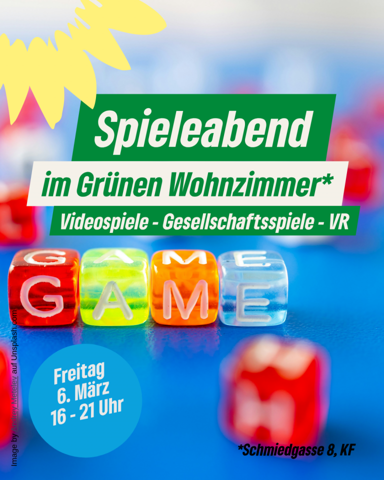 Spieleabend im Grünen Wohnzimmer