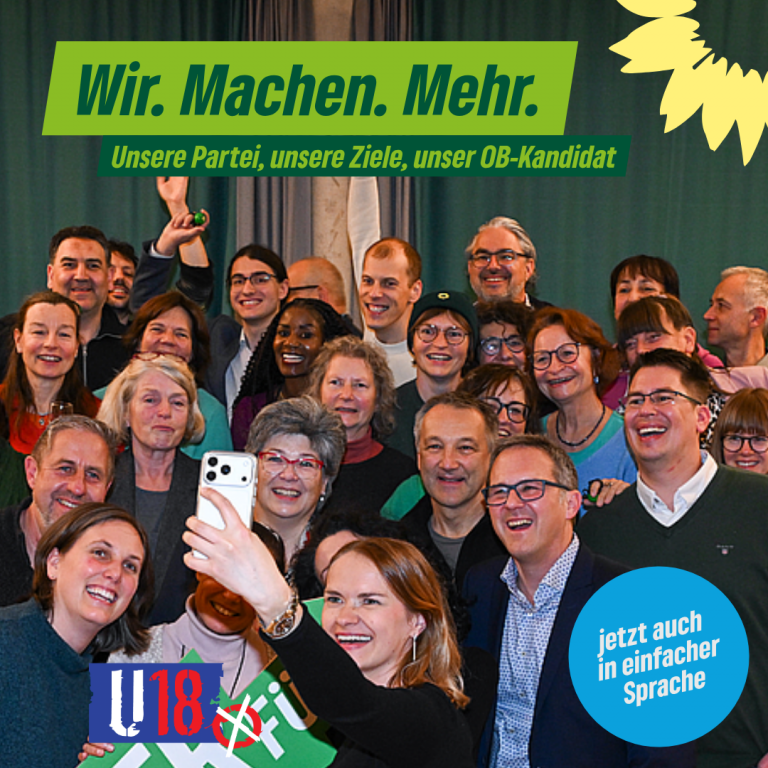 Eure Stadt. Eure Wahl. Für Euch machen wir mehr!