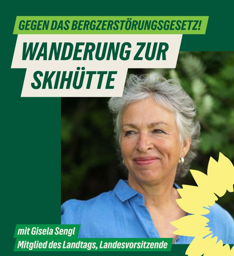Rückblick: Wanderung mit Gisela Sengl – Gemeinsam für den Schutz unserer Berge
