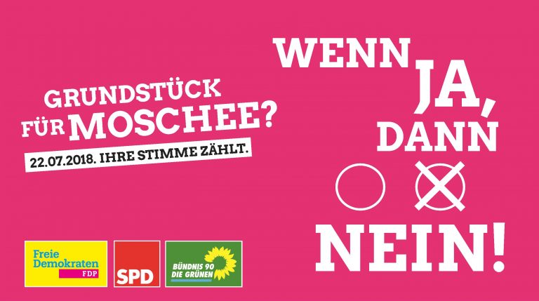 FDP, SPD & Grüne: Gemeinsam „Nein“ beim Bürgerentscheid.