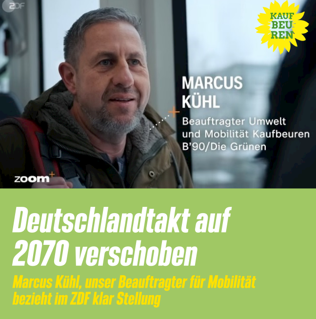 Deutschlandtakt 2070 – Statement unseres Mobilitätsbeauftragten im ZDF