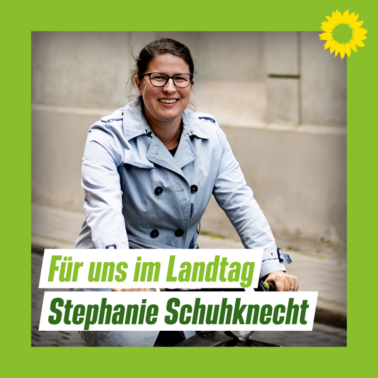 Für uns im Landtag: Stephanie Schuhknecht MdL