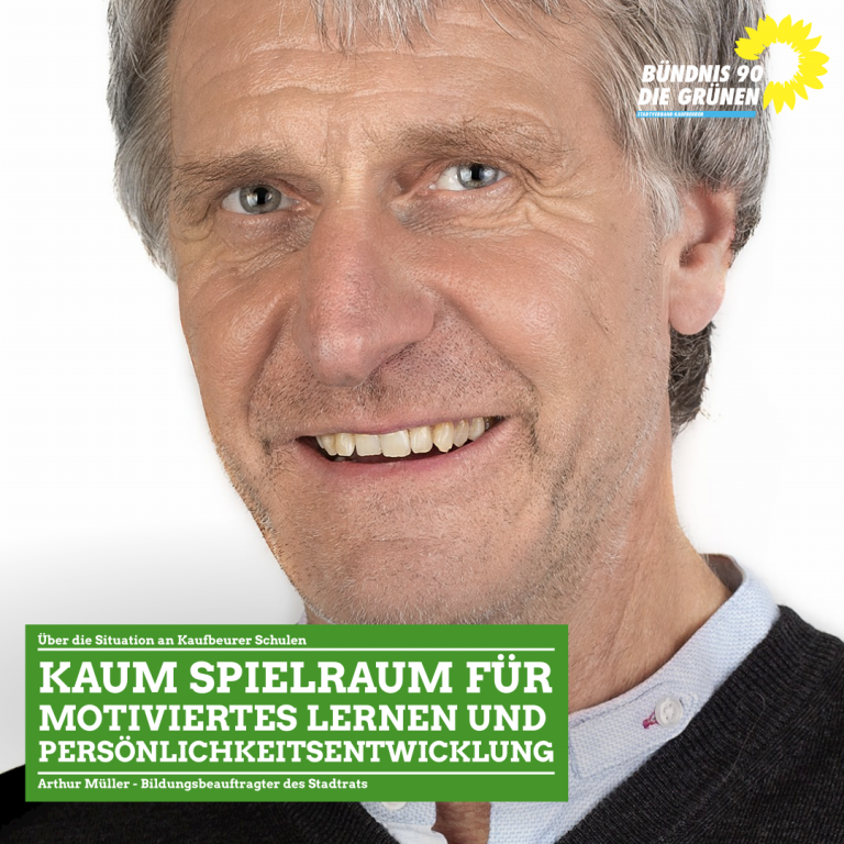 Arthur Müller, Bildungsbeauftragter des Stadtrats, im Interview