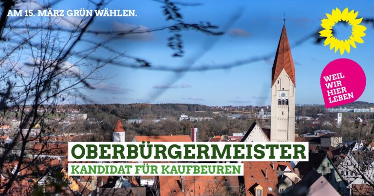 Unser Oberbürgermeisterkandidat für Kaufbeuren