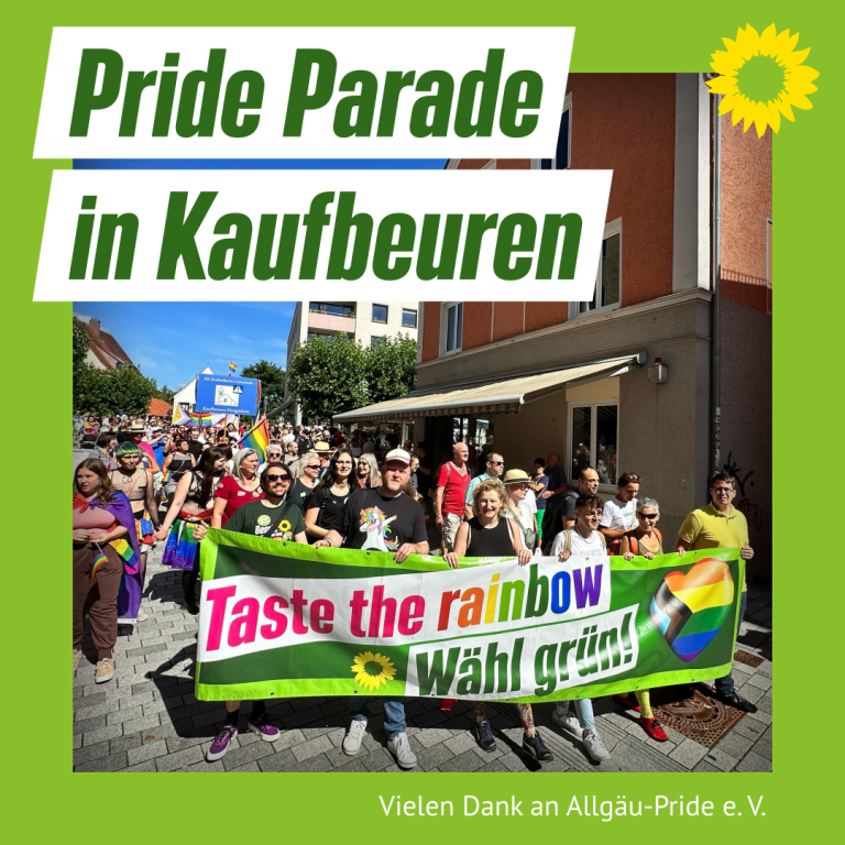 Pride-Demo in Kaufbeuren