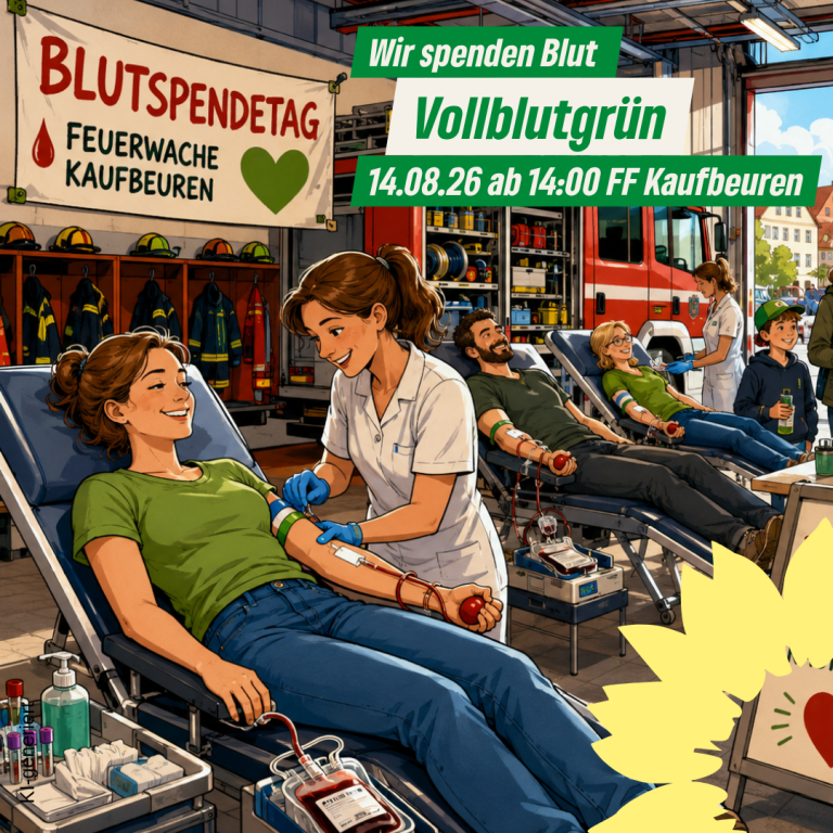 🩸 Vollblutgrün – seid dabei!