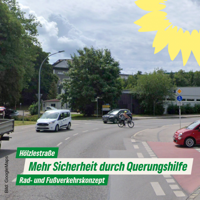 Baumaßnahmen an der Hölzlestraße – Kaufbeuren wird rad- und fußgängerfreundlicher