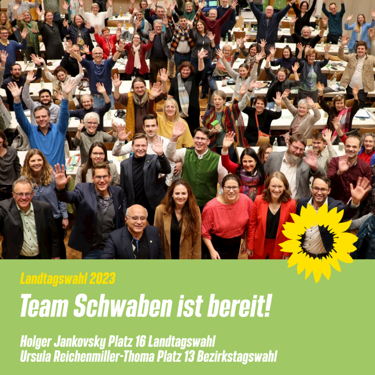 Wahlkampfstart in Augsburg